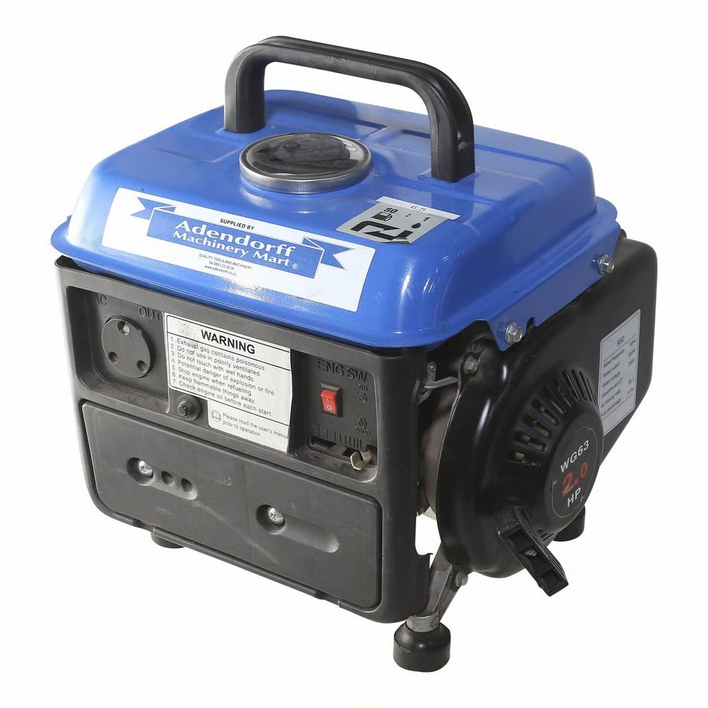 MAC AFRIC 0.8 kVA (650 W) Standby 2-Stroke Petrol Generator For Sale