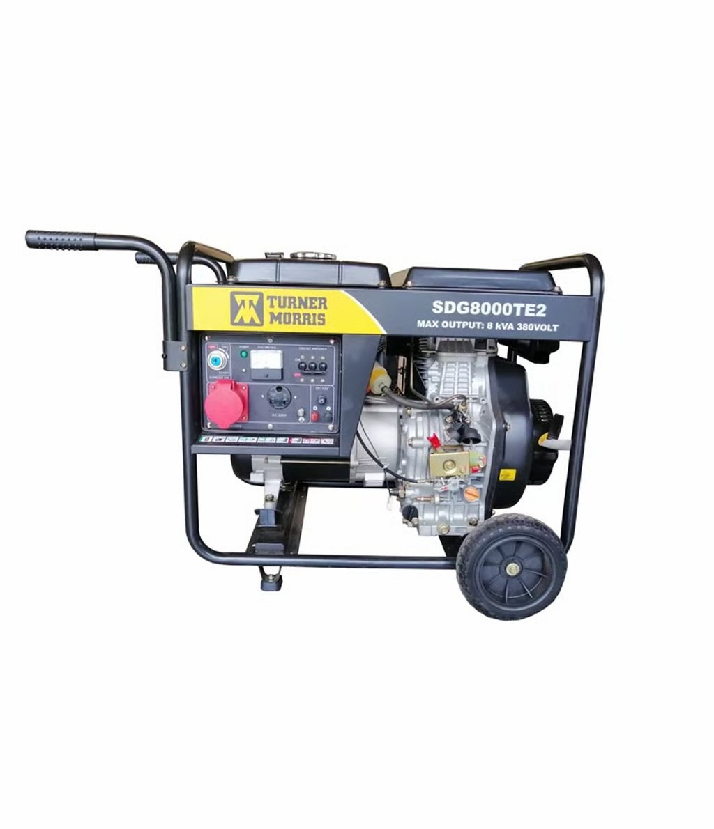 Generator 8 KVA 380V Diesel Electric Start For Sale