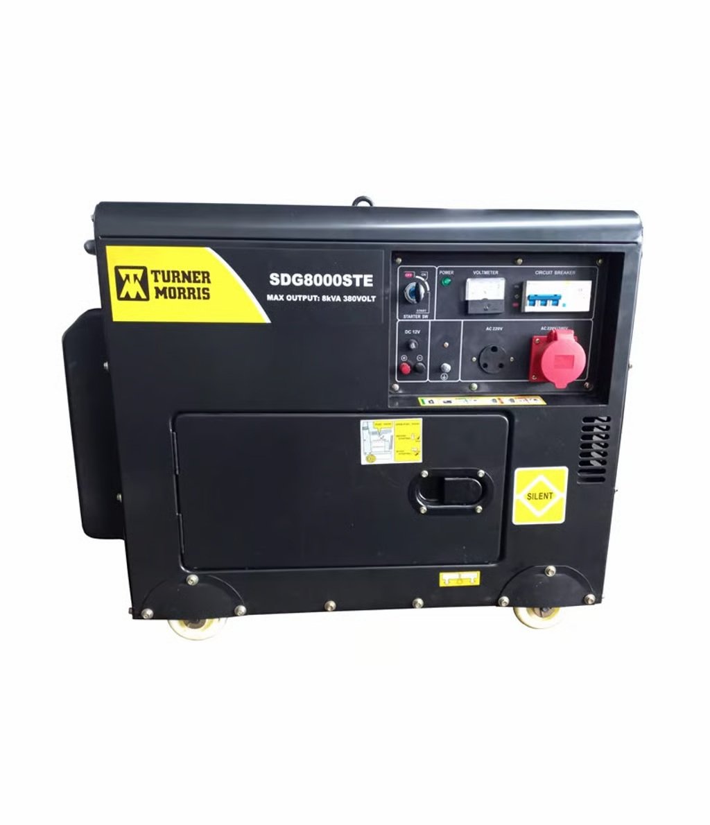 Generator 8 KVA 380V Diesel Silent Electric Start For Sale